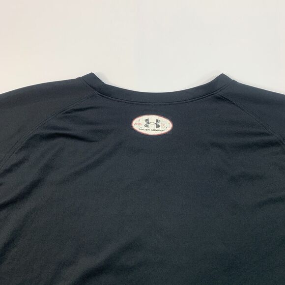 Under Armour All America Football Sweatshirt Mens 2XL XXL Black Crew Lightweight - Picture 9 of 12